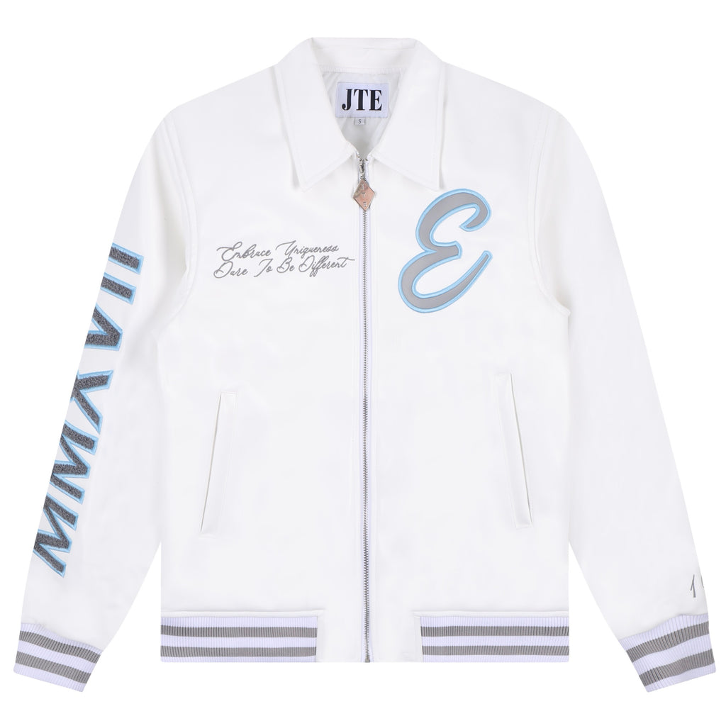 Arctic Varsity Leather Jacket