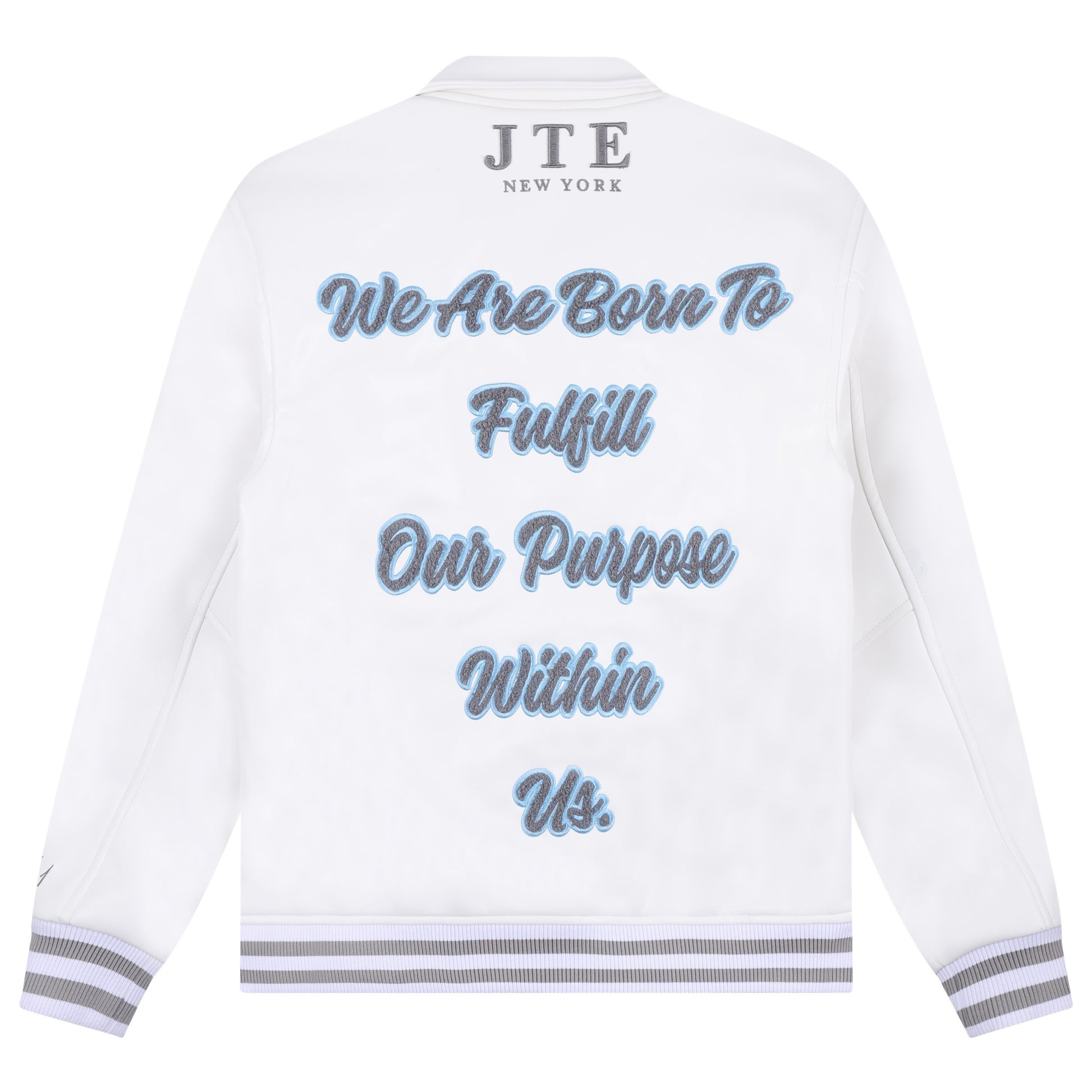 Arctic Varsity Leather Jacket