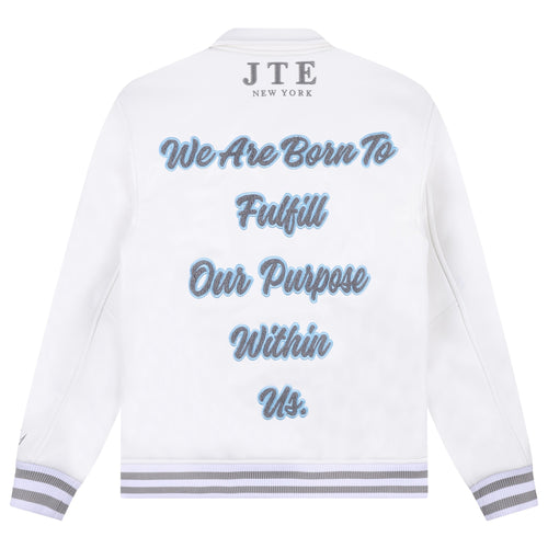 Arctic Varsity Leather Jacket