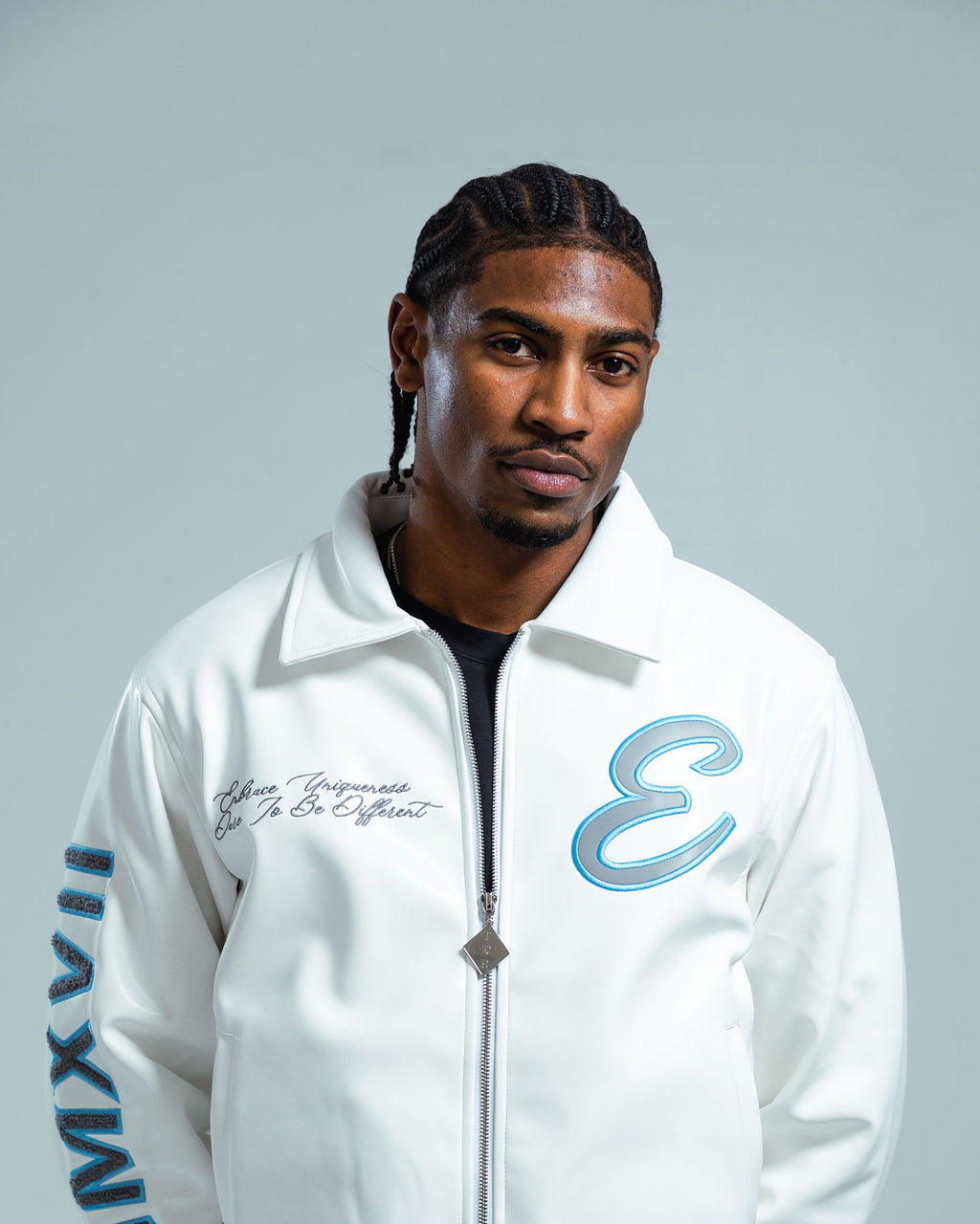 Arctic Varsity Leather Jacket