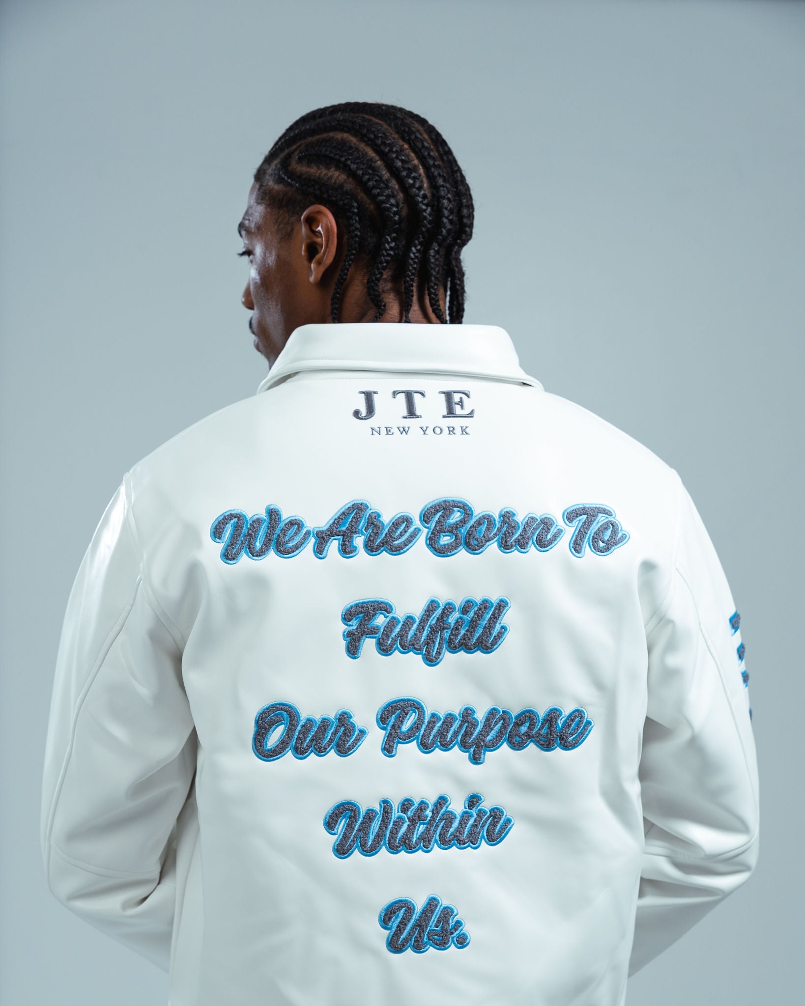 Arctic Varsity Leather Jacket